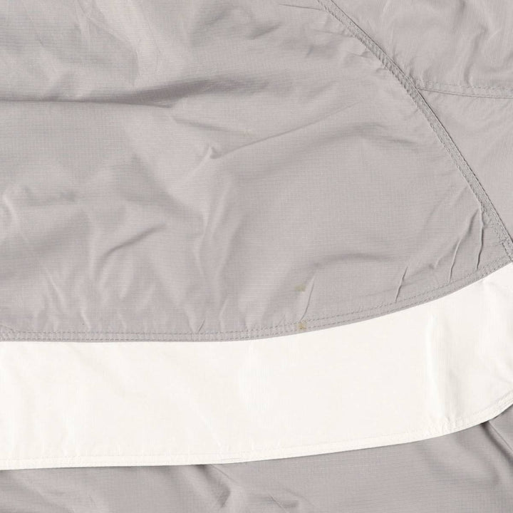 2000'S Nike Hooded Half-Zip Windbreaker, Men's XL polyester gray type Vintage Second Hand