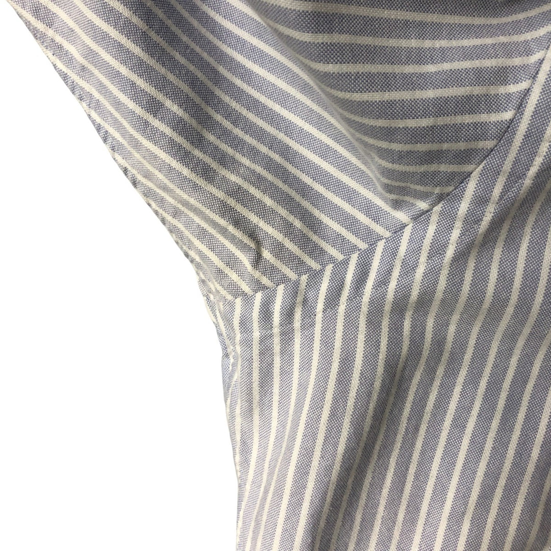 Ralph Lauren Classic Fit Long Sleeve Button Down Striped Shirt Men's XL cotton blue type Vintage Second Hand