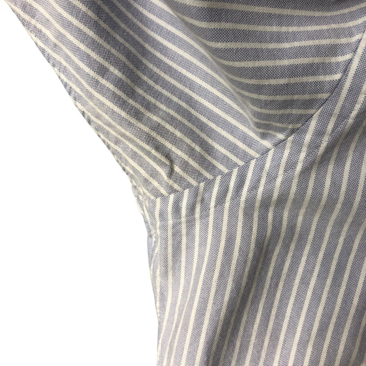 Ralph Lauren Classic Fit Long Sleeve Button Down Striped Shirt Men's XL cotton blue type Vintage Second Hand