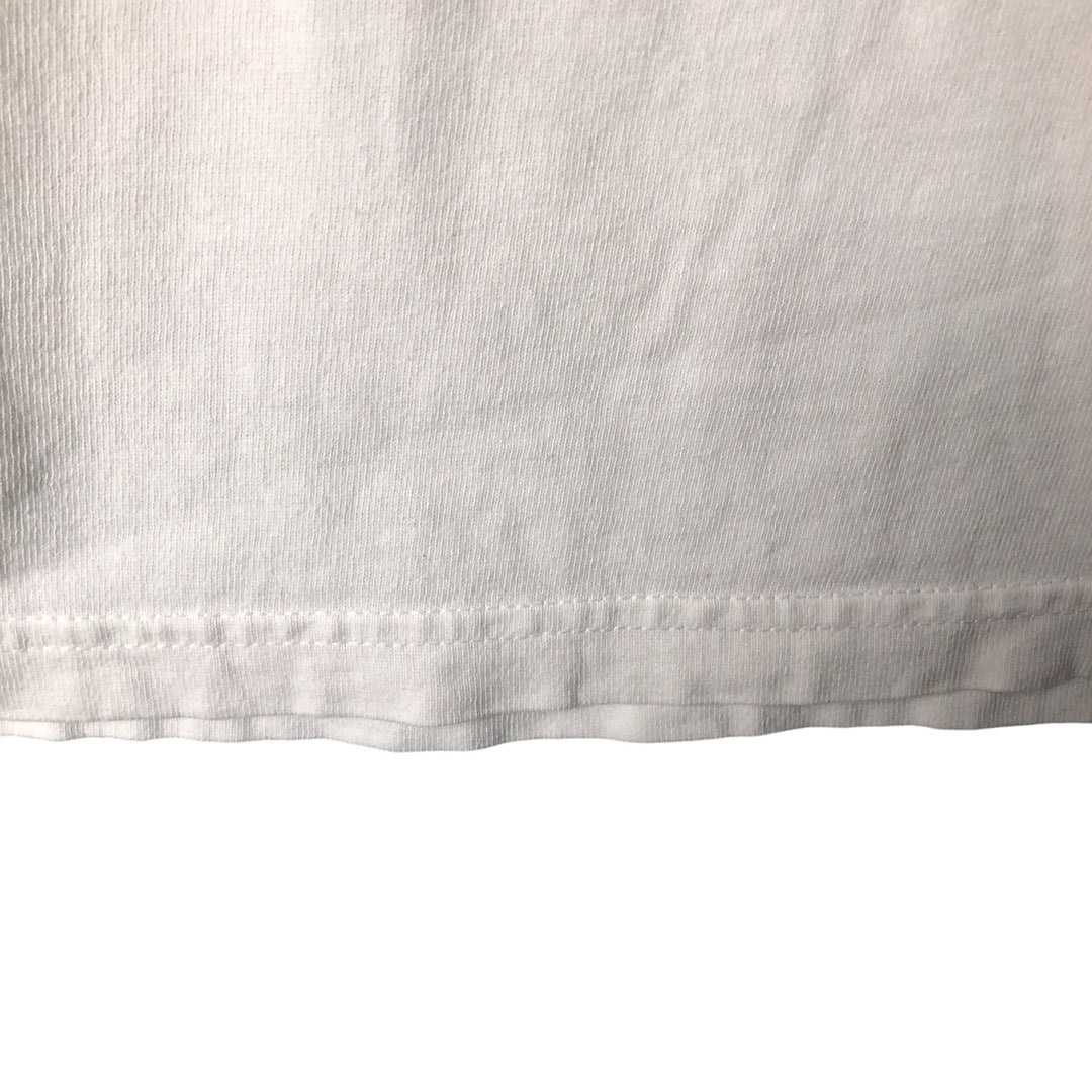 2000'S Champion Authentic Athletic Apparel College Ringer T-Shirt, Men's Size L unclear white type Vintage Second Hand