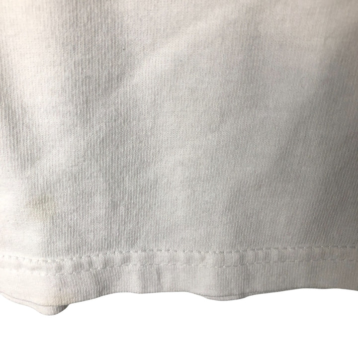 Anvil Ringer T-shirt, Men's M size cotton white type Vintage Second Hand