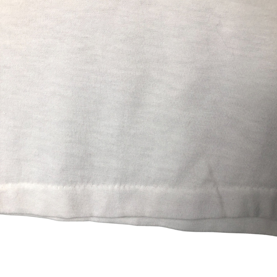 Vintage 1980'S Velva Sheen Ringer T-shirt, Made in USA, Men's Size L polyester white type Vintage Second Hand