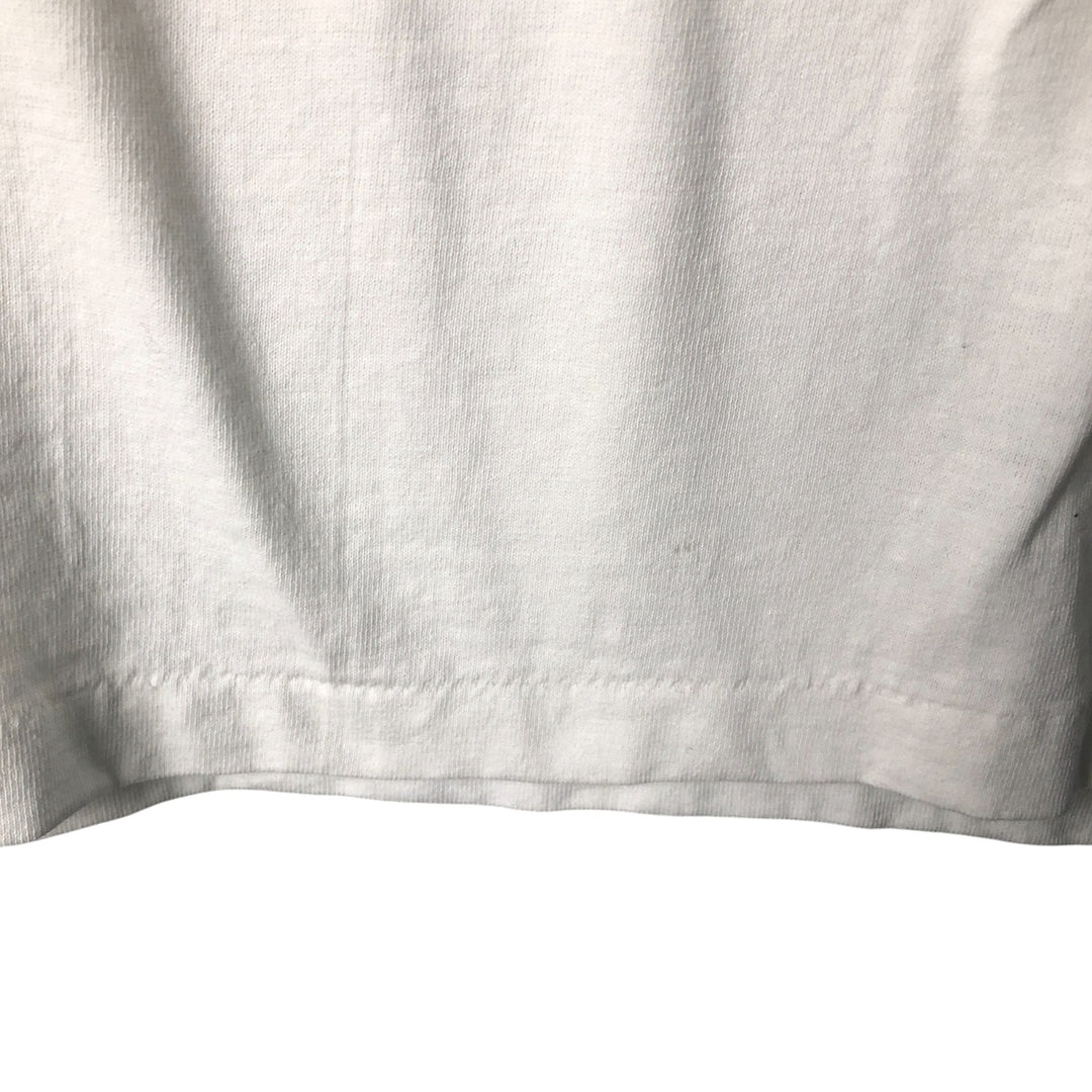 90'S ONEITA PowerPro Souvenir Ringer T-Shirt, Men's XL, Vintage cotton white type Vintage Second Hand