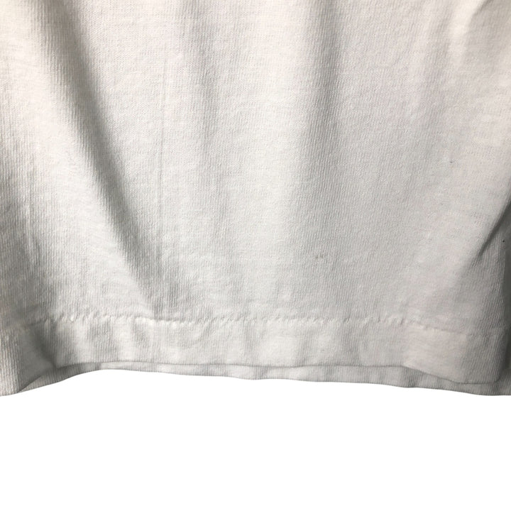 90'S ONEITA PowerPro Souvenir Ringer T-Shirt, Men's XL, Vintage cotton white type Vintage Second Hand