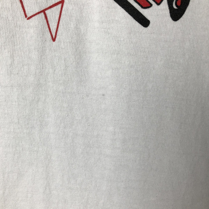 90'S ONEITA PowerPro Souvenir Ringer T-Shirt, Men's XL, Vintage cotton white type Vintage Second Hand