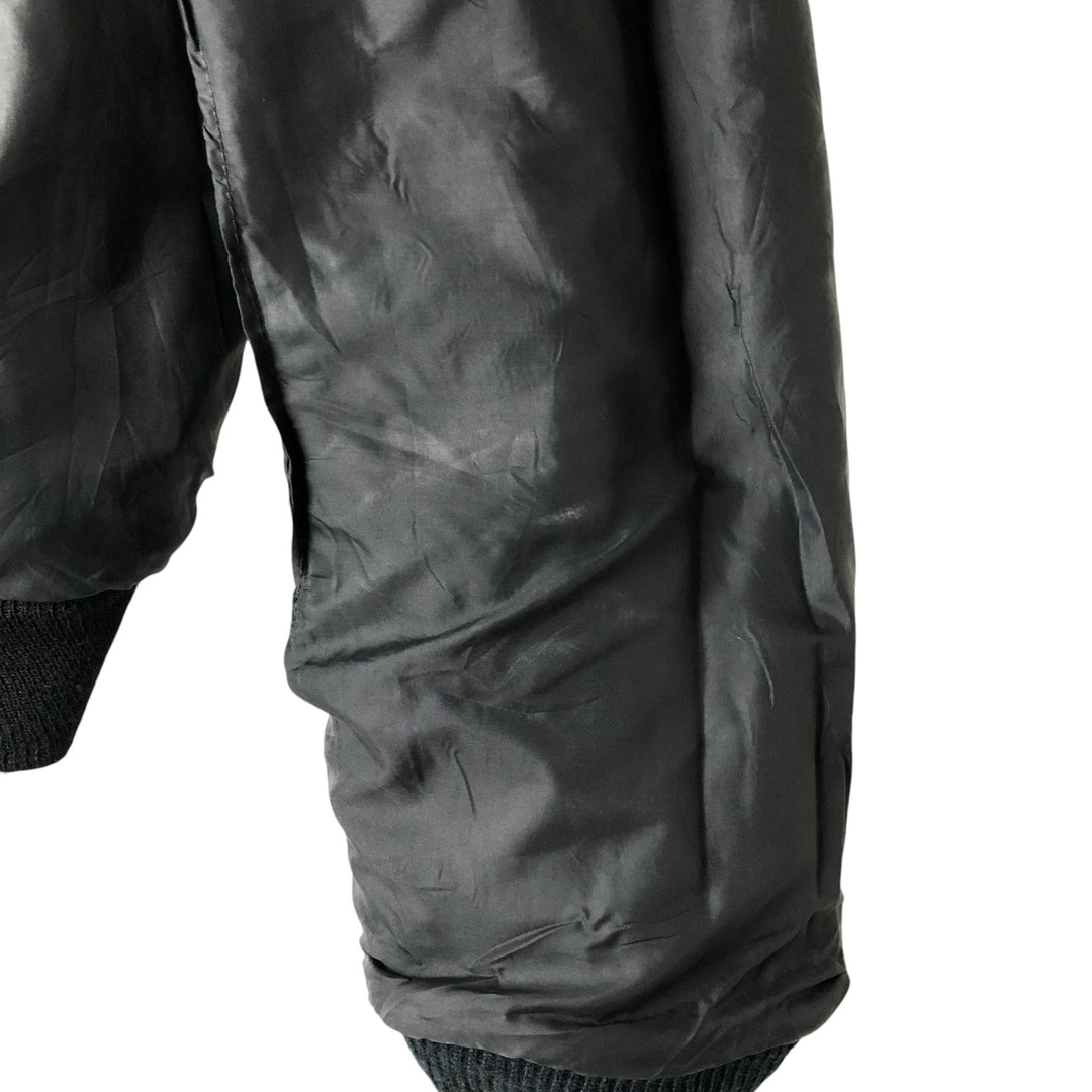 Vintage SCHOTT A-2 Leather Flight Jacket, Men's Size L unclear black type Vintage Second Hand