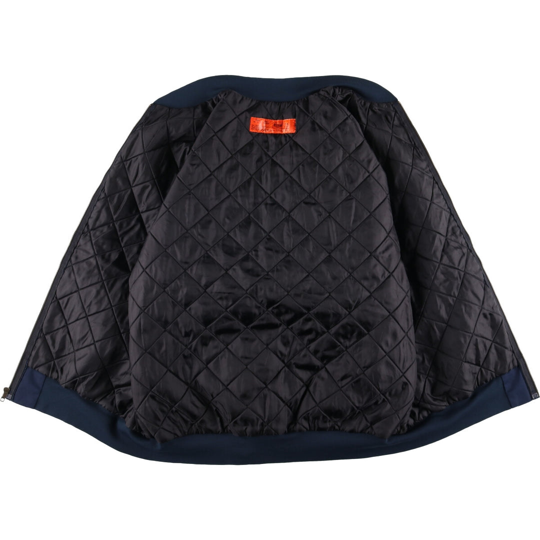 Red kap Work Blouson Men's XL polyester navy blue type Vintage Second Hand
