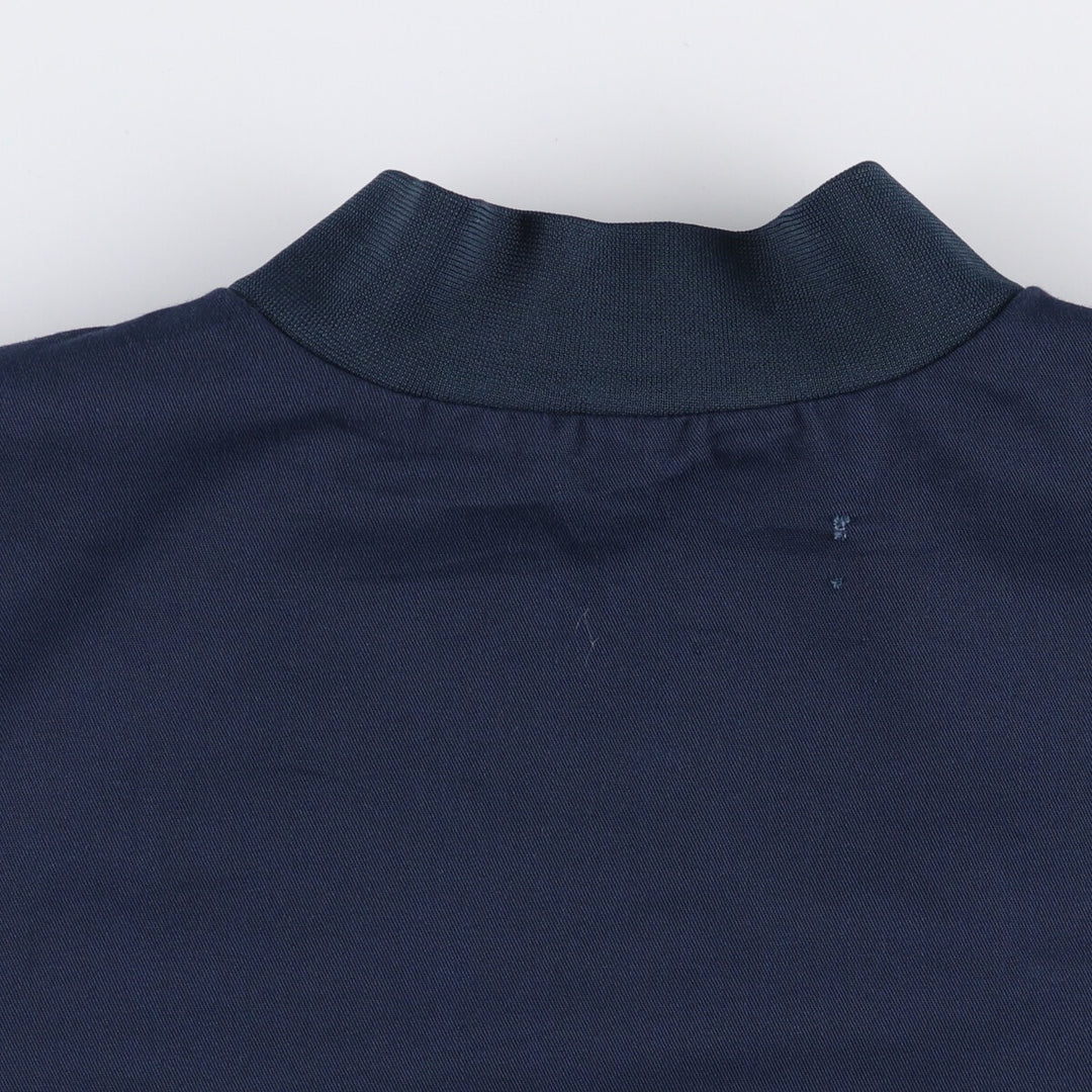 Red kap Work Blouson Men's XL polyester navy blue type Vintage Second Hand