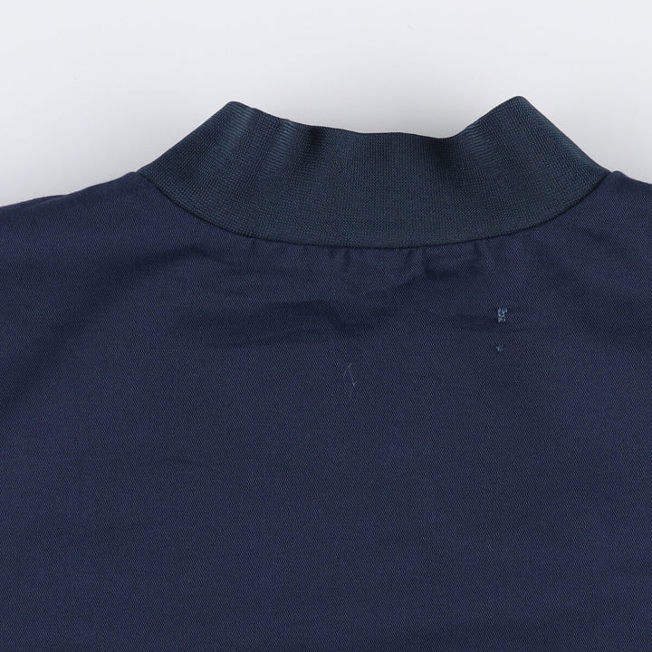 Red kap Work Blouson Men's XL polyester navy blue type Vintage Second Hand