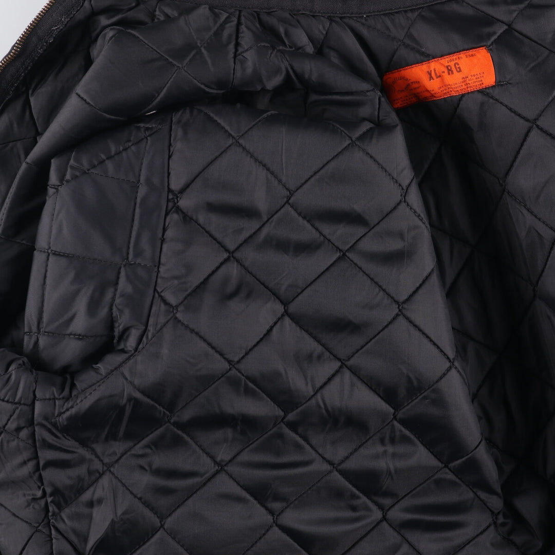 Softwear for Hard Wear Work Jacket, Men's XL polyester black type Vintage Second Hand