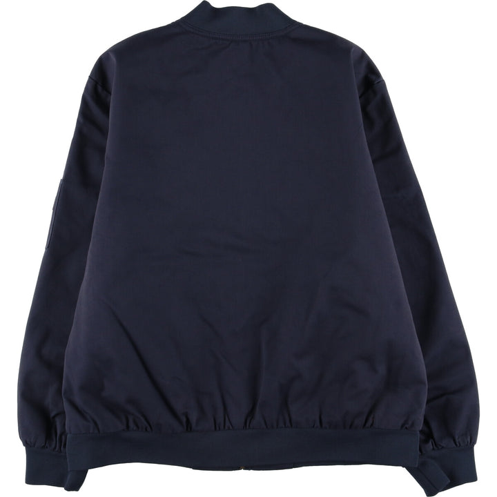Dickies Work Blouson, Men's Size L polyester navy blue type Vintage Second Hand