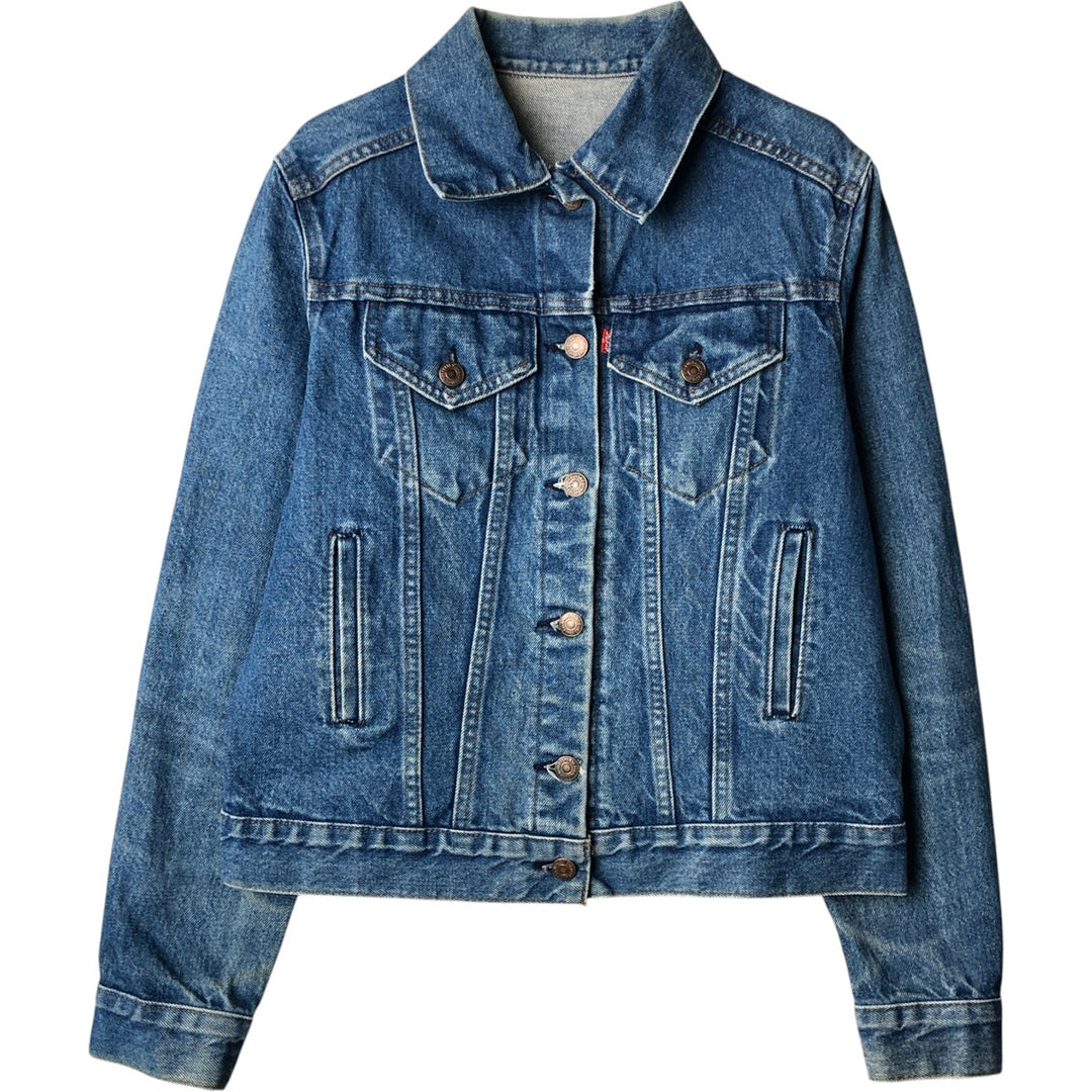 Levi's denim jacket, denim jacket, women's size M unclear blue type Vintage Second Hand