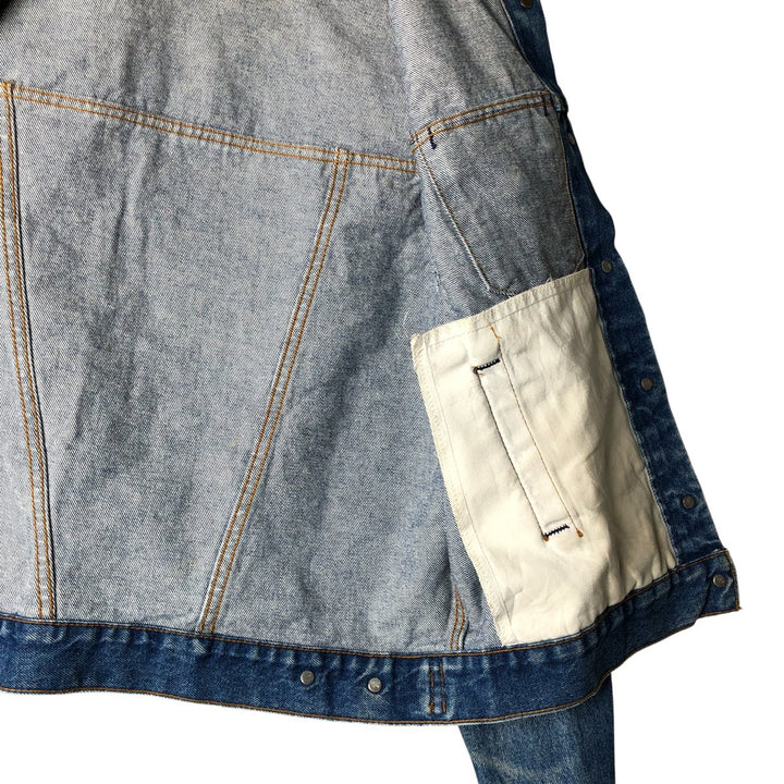 Levi's denim jacket, denim jacket, women's size M unclear blue type Vintage Second Hand