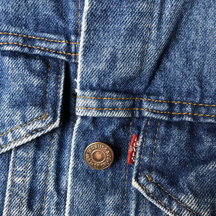 Levi's denim jacket, denim jacket, women's size M unclear blue type Vintage Second Hand