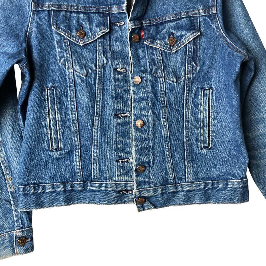 Levi's denim jacket, denim jacket, women's size M unclear blue type Vintage Second Hand