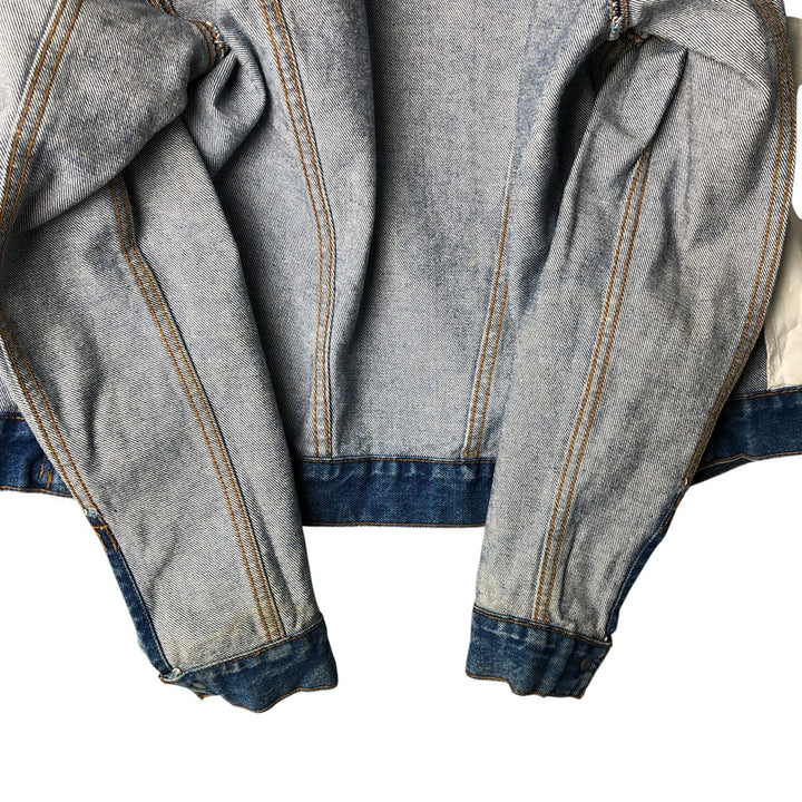 Levi's denim jacket, denim jacket, women's size M unclear blue type Vintage Second Hand