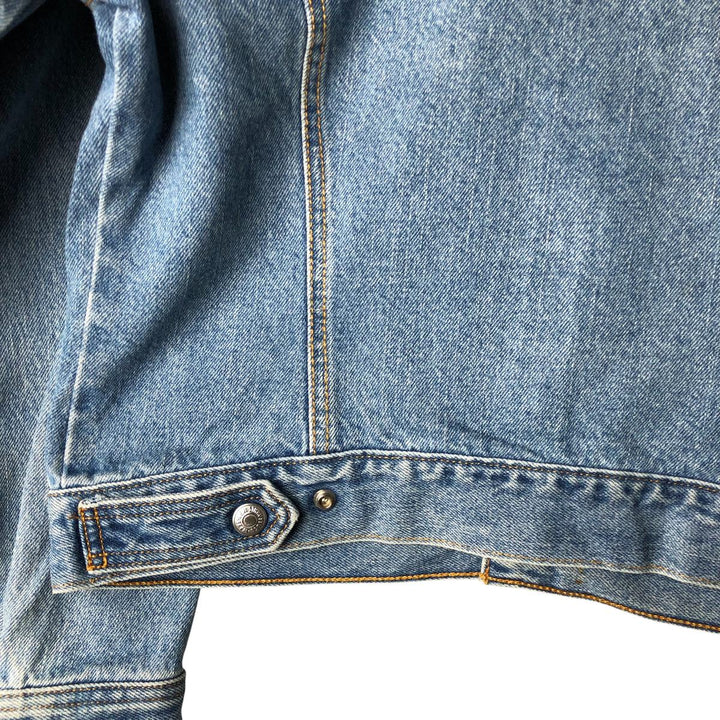 Levi's denim jacket, denim jacket, women's size L cotton blue type Vintage Second Hand