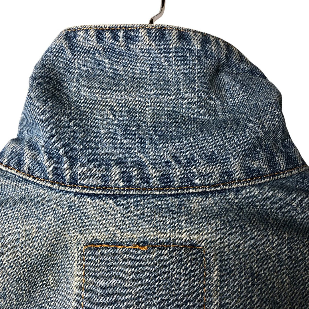 Levi's denim jacket, denim jacket, women's size L cotton blue type Vintage Second Hand