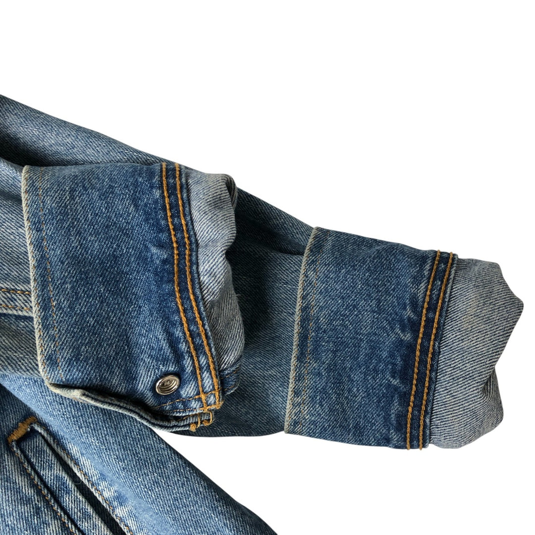 Levi's denim jacket, denim jacket, women's size L cotton blue type Vintage Second Hand