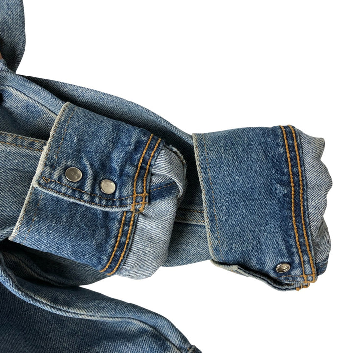 Levi's denim jacket, denim jacket, women's size L cotton blue type Vintage Second Hand