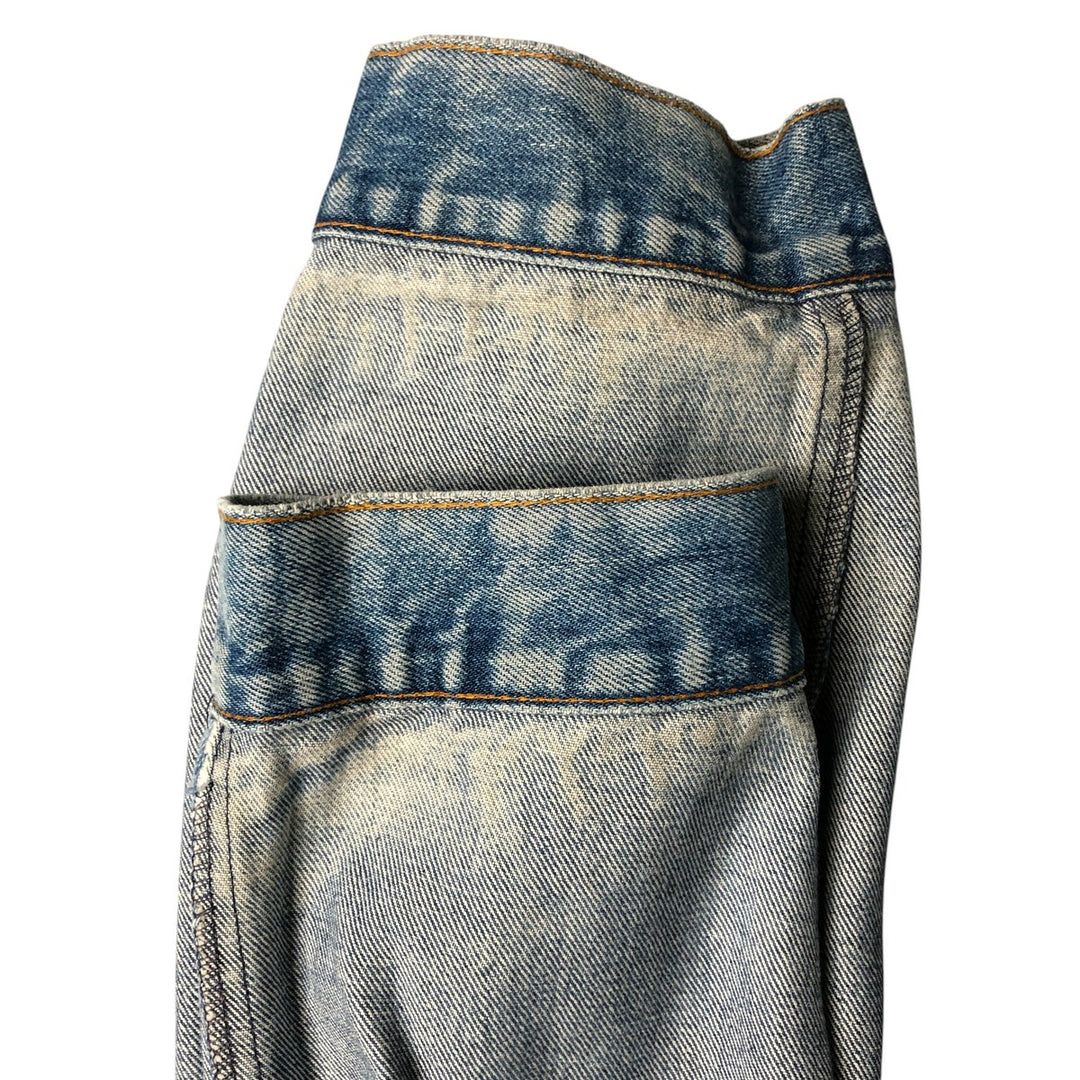 Vintage 1980'S Levi's 610-0209 denim jacket, size XL, women's cotton blue type Vintage Second Hand