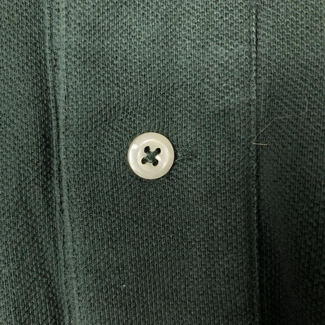 Ralph Lauren POLO by Ralph Lauren short sleeve polo shirt, men's size M cotton green type Vintage Second Hand