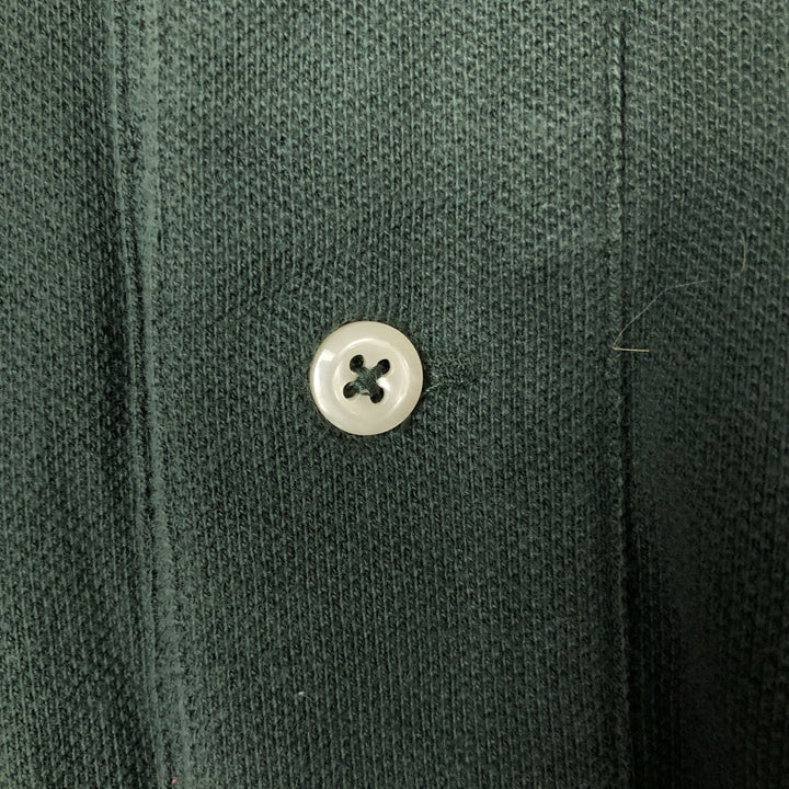 Ralph Lauren POLO by Ralph Lauren short sleeve polo shirt, men's size M cotton green type Vintage Second Hand