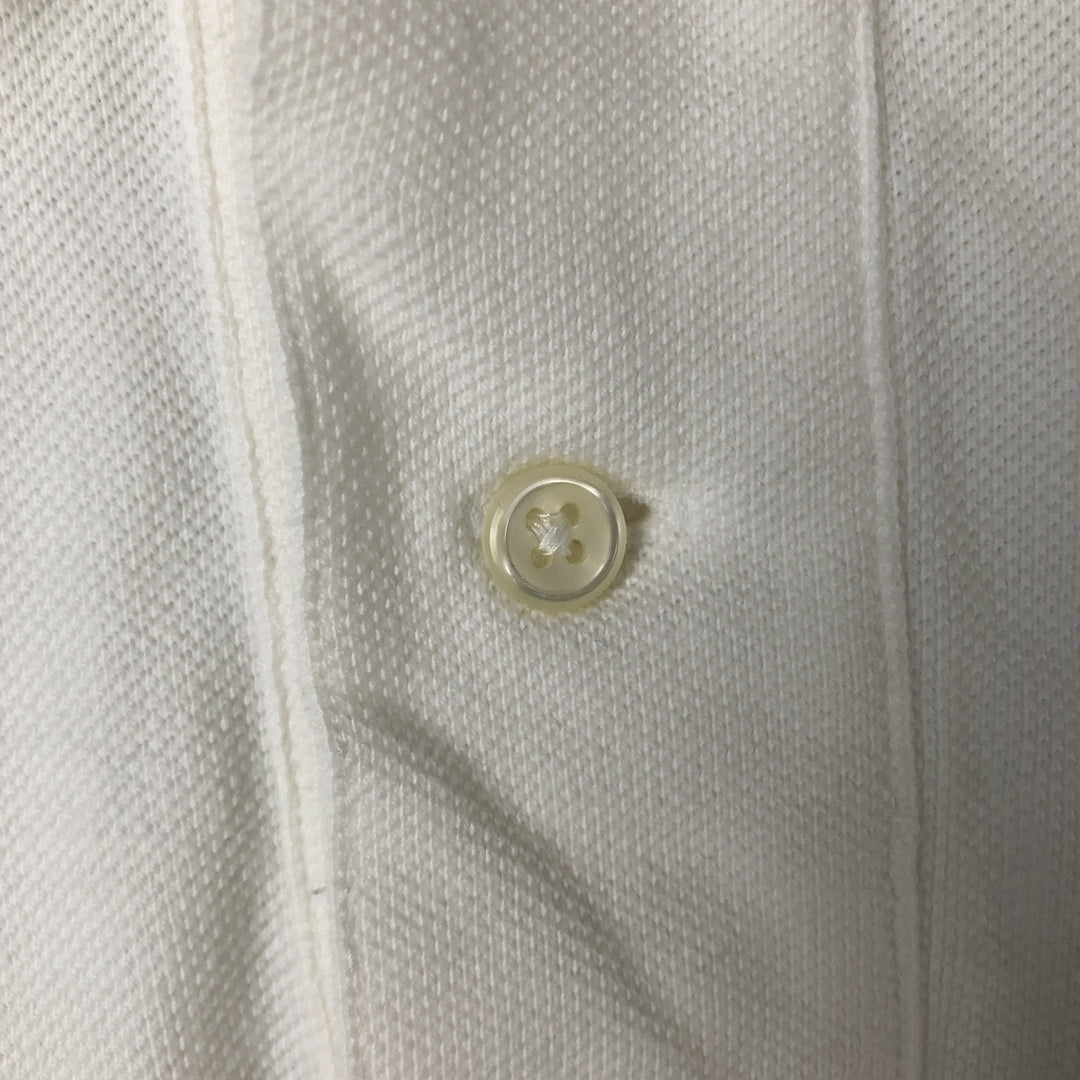Ralph Lauren POLO by Ralph Lauren short sleeve polo shirt, men's size M cotton white type Vintage Second Hand