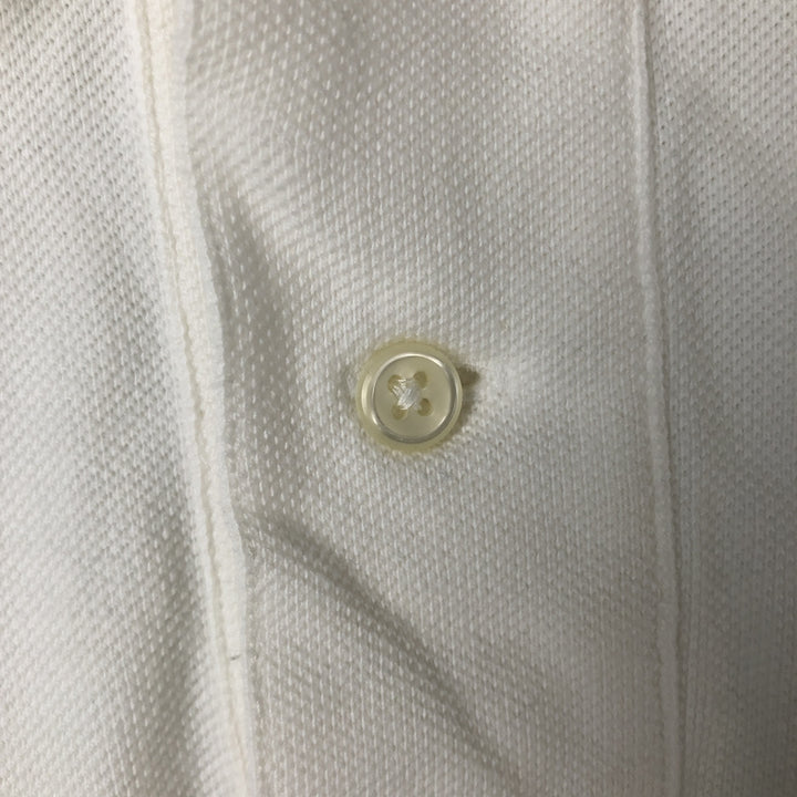 Ralph Lauren POLO by Ralph Lauren short sleeve polo shirt, men's size M cotton white type Vintage Second Hand