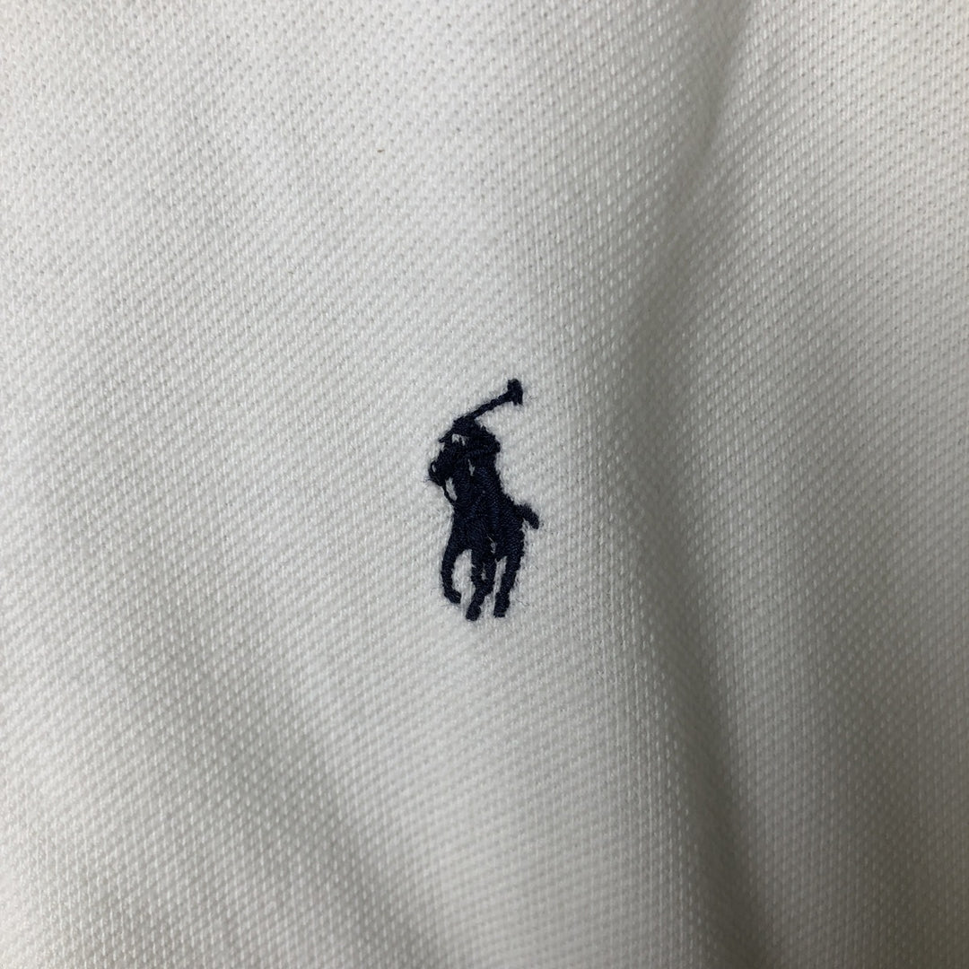 Ralph Lauren POLO by Ralph Lauren short sleeve polo shirt, men's size M cotton white type Vintage Second Hand