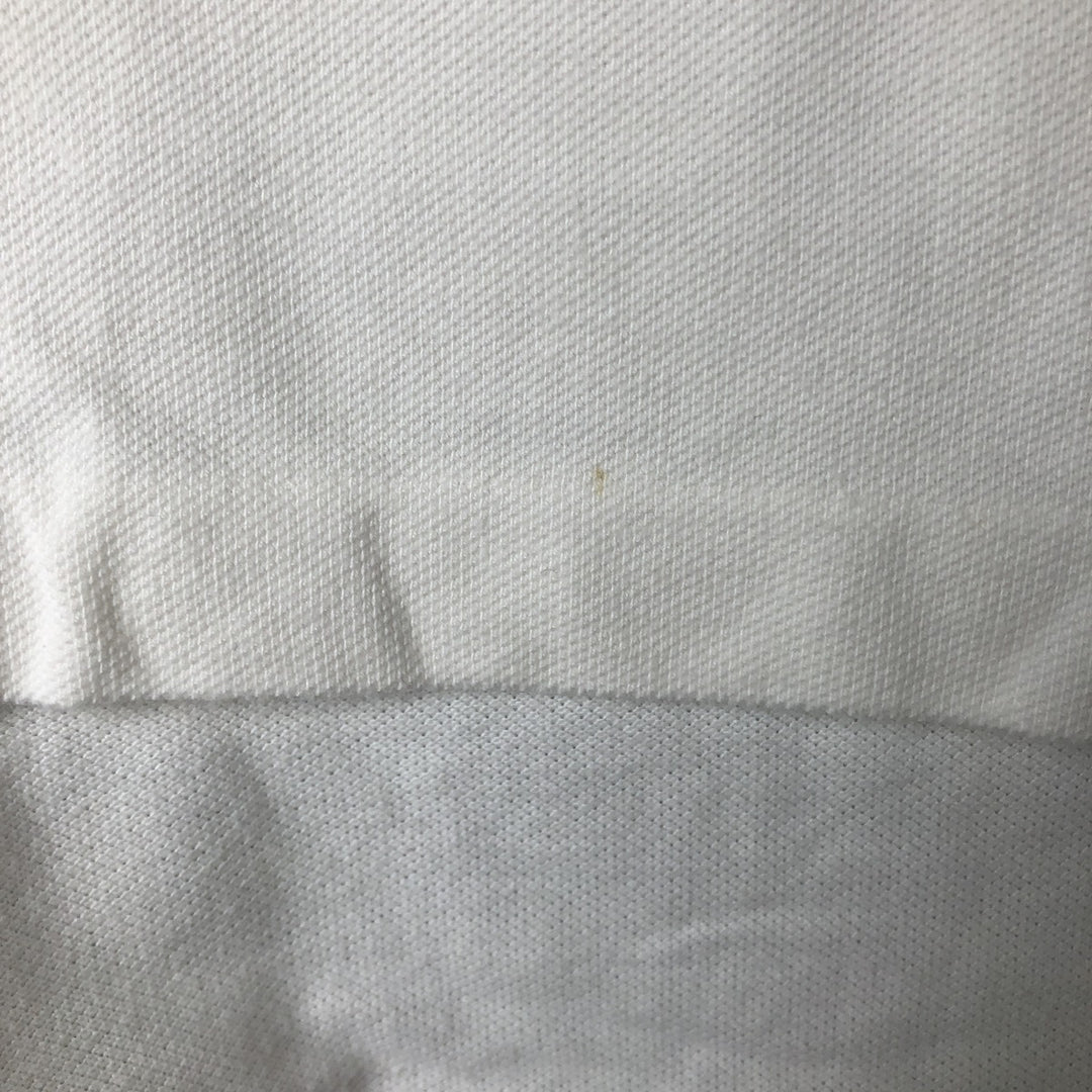 Ralph Lauren POLO by Ralph Lauren short sleeve polo shirt, men's size M cotton white type Vintage Second Hand