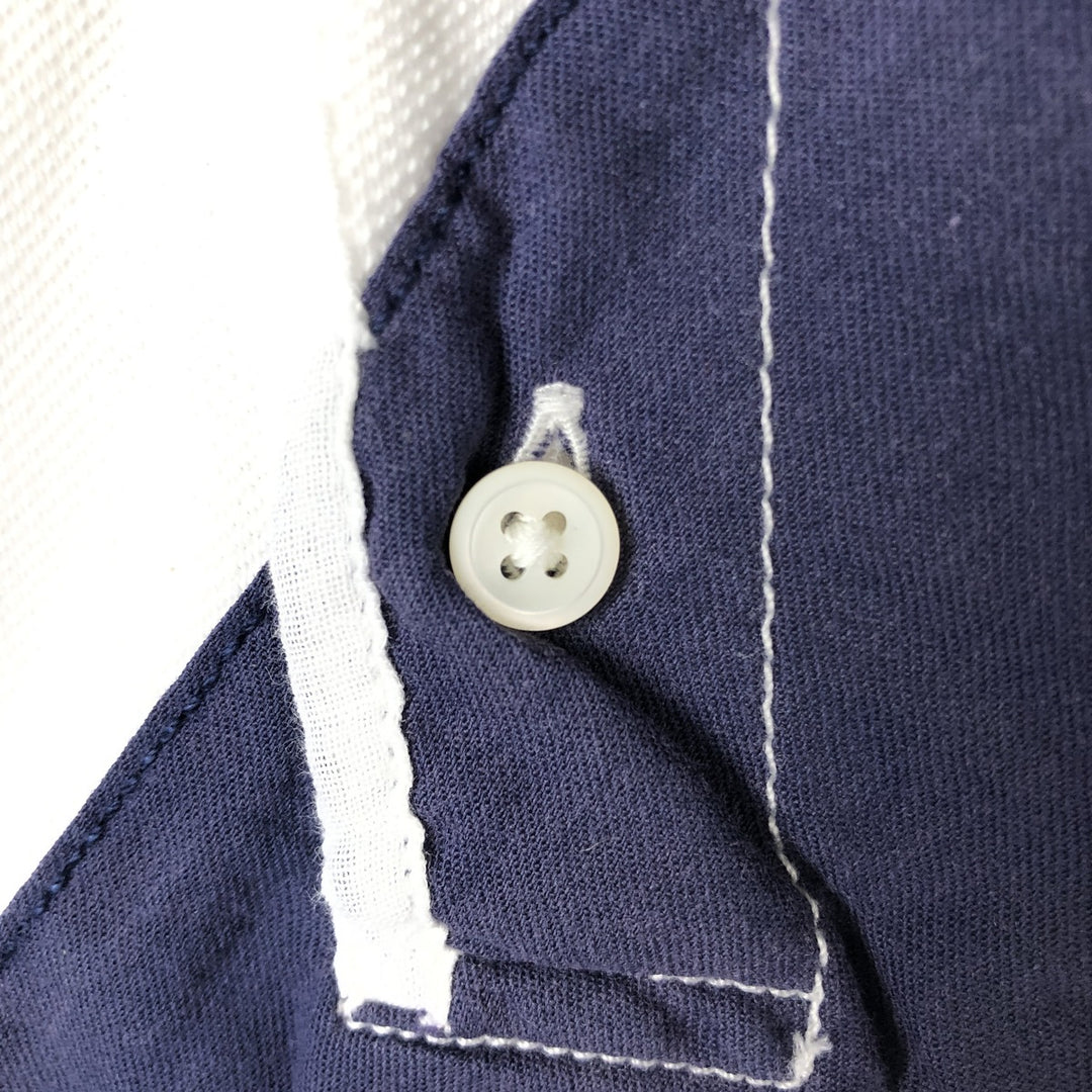Ralph Lauren Classic Fit short sleeve polo shirt, men's size XL cotton white type Vintage Second Hand