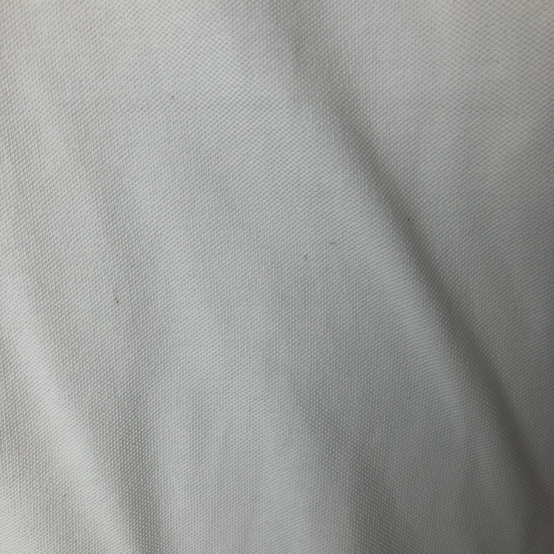 Ralph Lauren Classic Fit short sleeve polo shirt, men's size XL cotton white type Vintage Second Hand