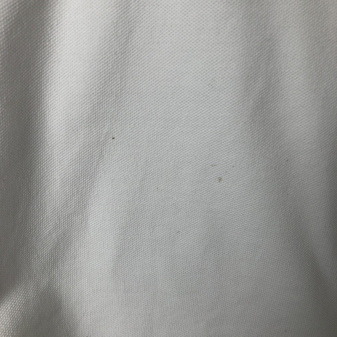 Ralph Lauren Classic Fit short sleeve polo shirt, men's size XL cotton white type Vintage Second Hand