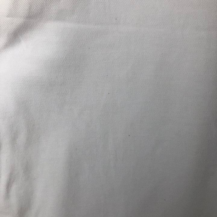 Ralph Lauren Classic Fit short sleeve polo shirt, men's size XL cotton white type Vintage Second Hand