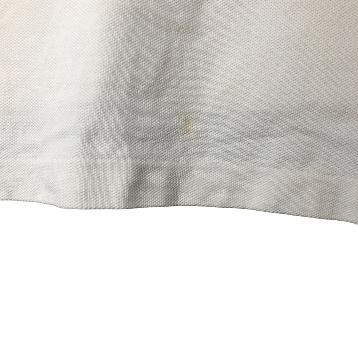 Ralph Lauren POLO by Ralph Lauren short sleeve polo shirt, men's size L cotton white type Vintage Second Hand