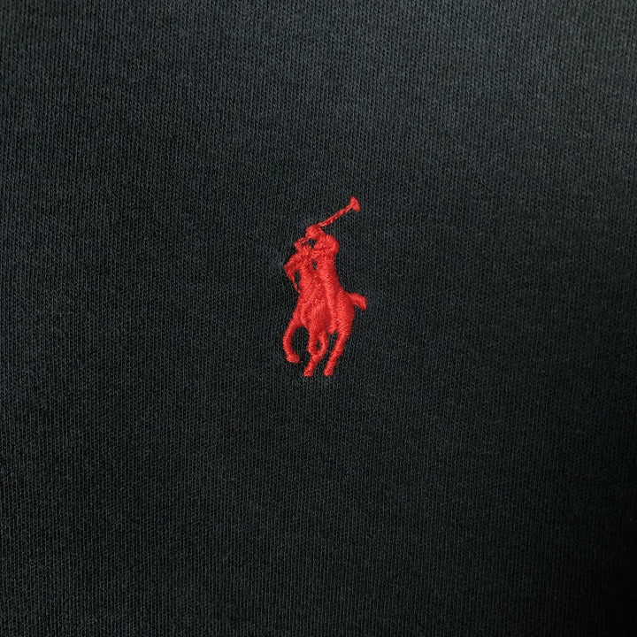 Ralph Lauren POLO by Ralph Lauren short sleeve polo shirt, men's size L cotton black type Vintage Second Hand