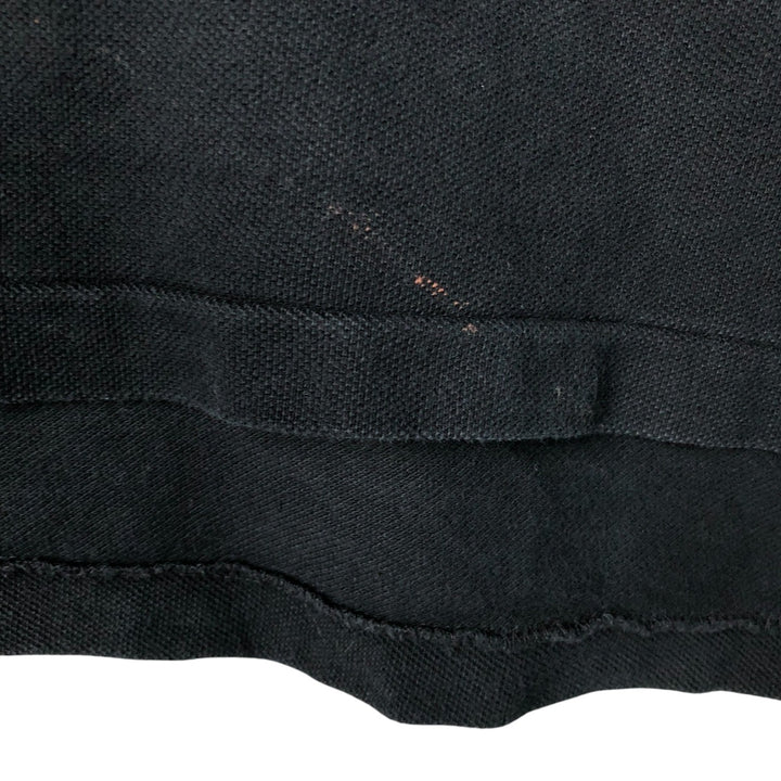 Ralph Lauren POLO by Ralph Lauren short sleeve polo shirt, men's size L cotton black type Vintage Second Hand