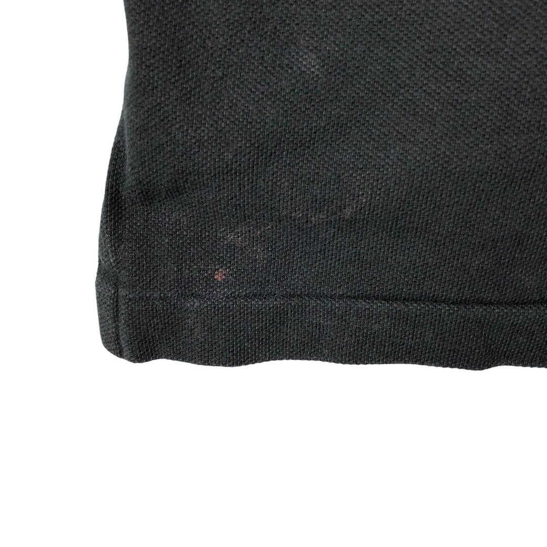 Ralph Lauren POLO by Ralph Lauren short sleeve polo shirt, men's size L cotton black type Vintage Second Hand
