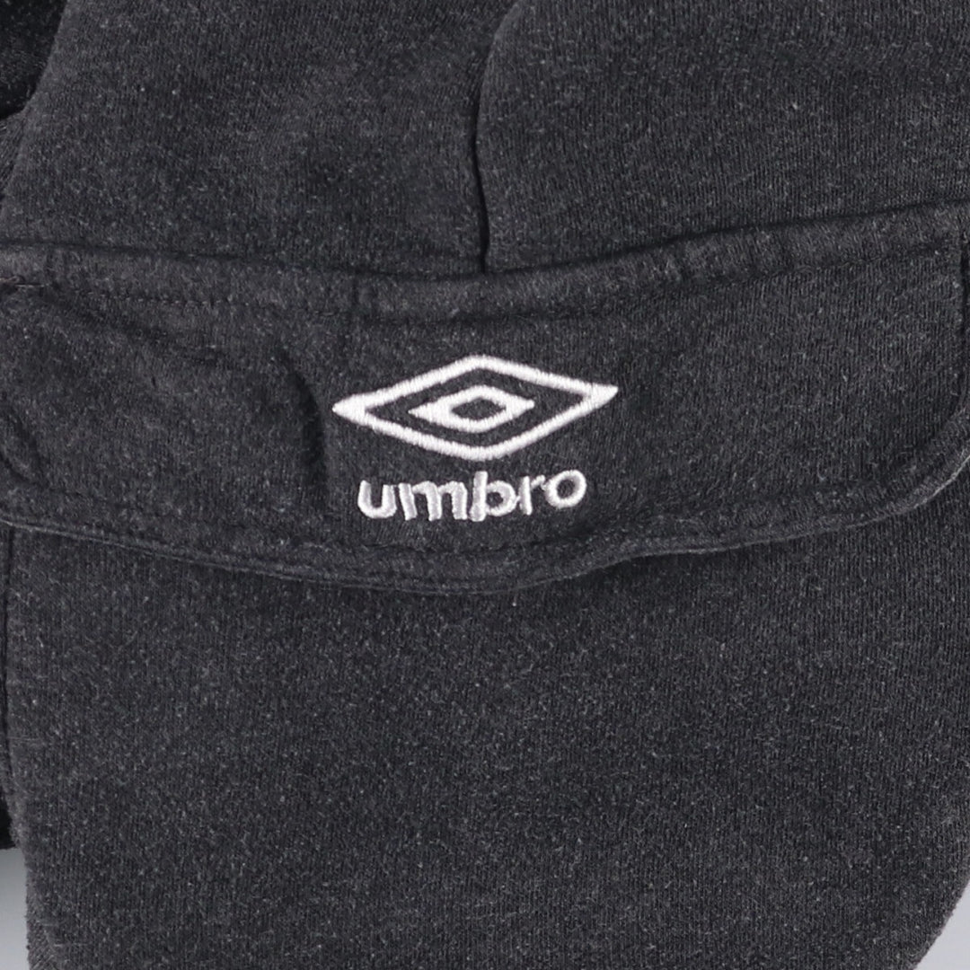 Umbro sweatpants, women's size L polyester Charcoal Vintage Second Hand