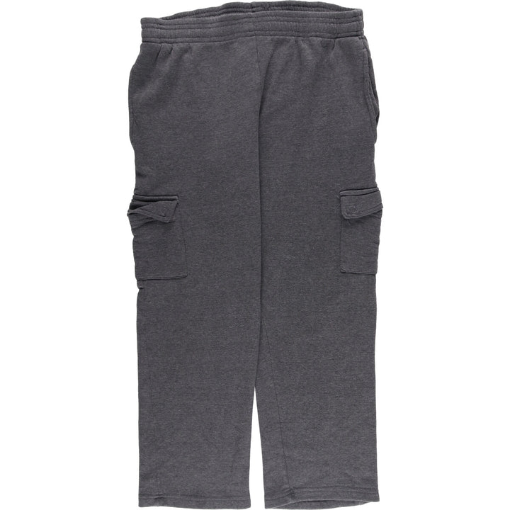 HIGHLAND sweatpants, women's size L polyester Charcoal Vintage Second Hand