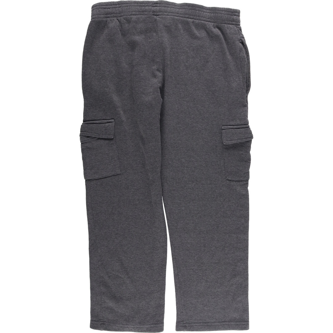 HIGHLAND sweatpants, women's size L polyester Charcoal Vintage Second Hand