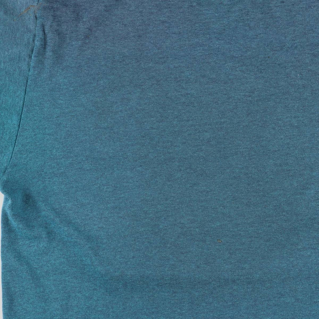 90'S Levi's Short Sleeve Printed T-Shirt, Made in USA, Men's Size Medium, Vintage cotton turquoise blue Vintage Second Hand
