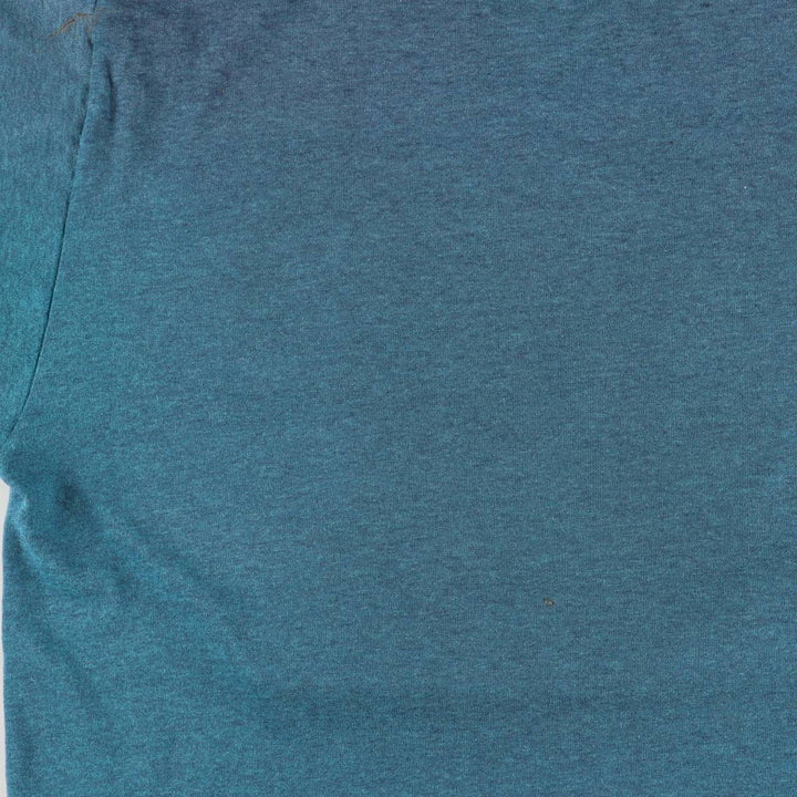 90'S Levi's Short Sleeve Printed T-Shirt, Made in USA, Men's Size Medium, Vintage cotton turquoise blue Vintage Second Hand