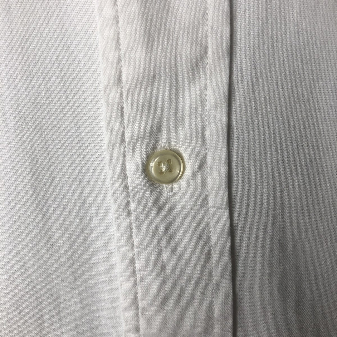 Ralph Lauren CUSTOM FIT long sleeve button down shirt, men's XL size cotton white type Vintage Second Hand