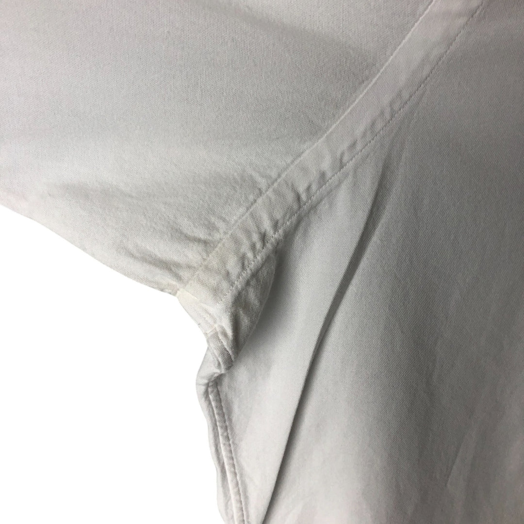 Ralph Lauren CUSTOM FIT long sleeve button down shirt, men's XL size cotton white type Vintage Second Hand