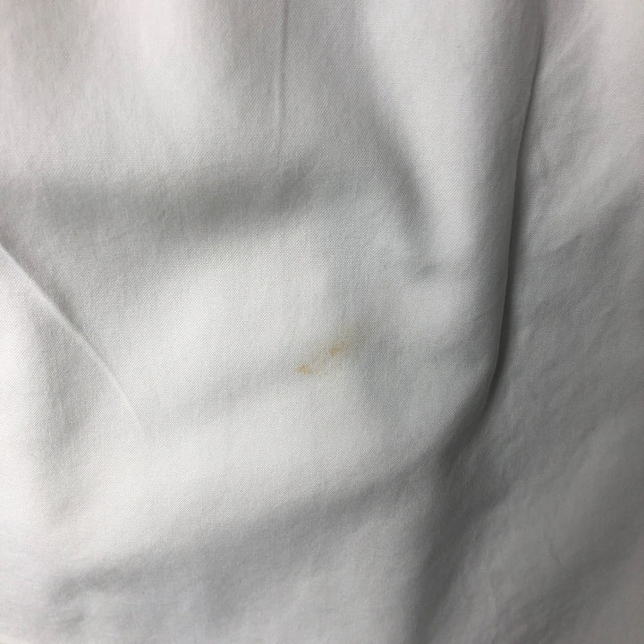Ralph Lauren YARMOUTH long sleeve button down shirt, men's XL size cotton white type Vintage Second Hand