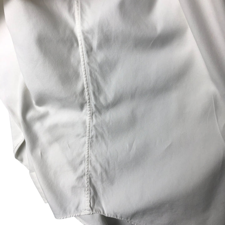 Ralph Lauren YARMOUTH long sleeve button down shirt, men's XL size cotton white type Vintage Second Hand