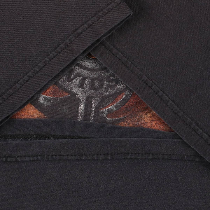 Harley-Davidson Motorcycle Bike T-shirt, Men's XXL cotton black type Vintage Second Hand