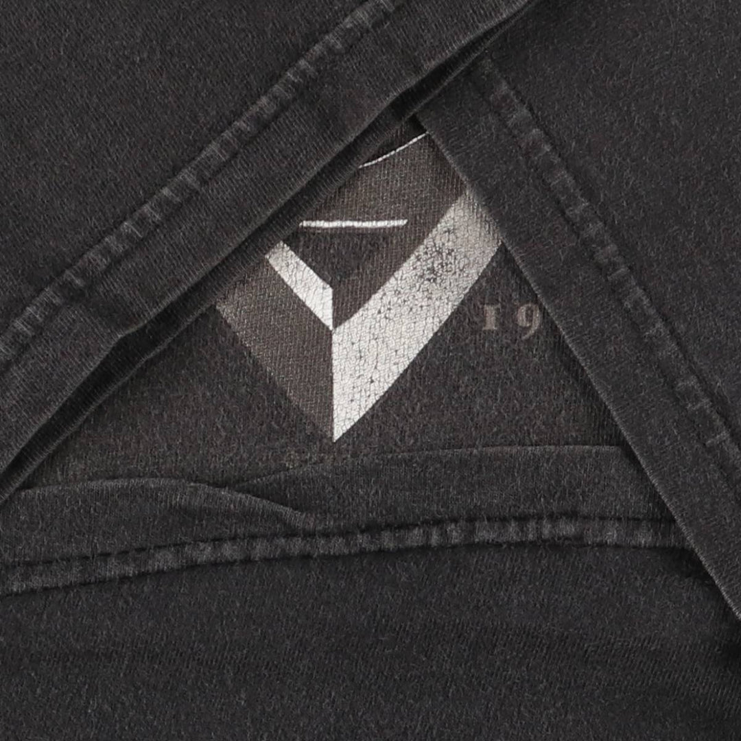 00'S Harley-Davidson Motorcycle Bike T-shirt Made in USA Men's L size cotton black type Vintage Second Hand